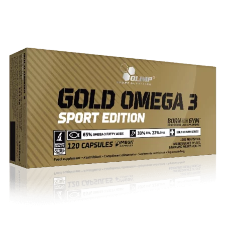 GOLD OMEGA 3 SPORT EDITION - 120 CAPS