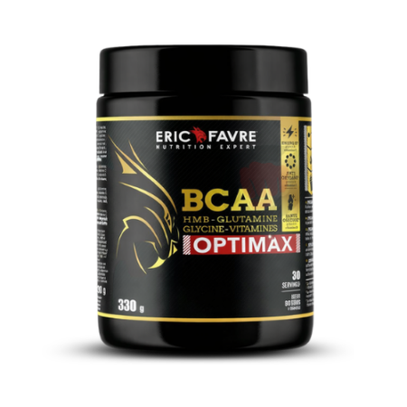 bcaa eric favre optimax 330g fruits des bois recuperation musculaire tunisie