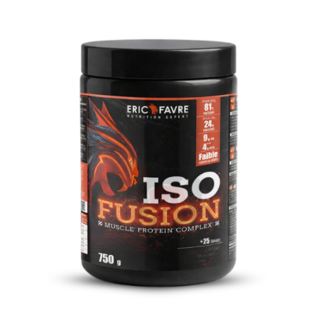 iso fusion eric favre 750g whey protein biscuit cookie musculation tunisie