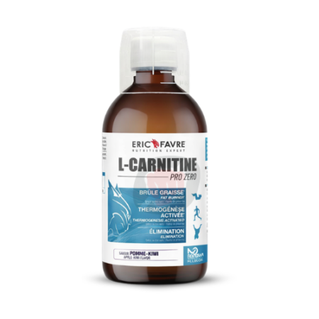l carnitine pro zero eric favre 500ml pomme kiwi brule graisse tunisie