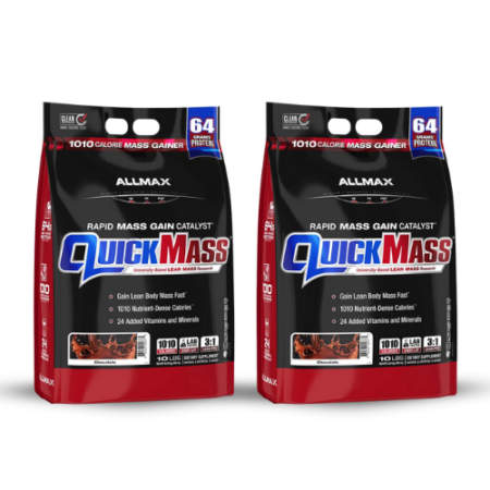 Pack Double ALLMAX QUICK MASS | 4,540KG *2