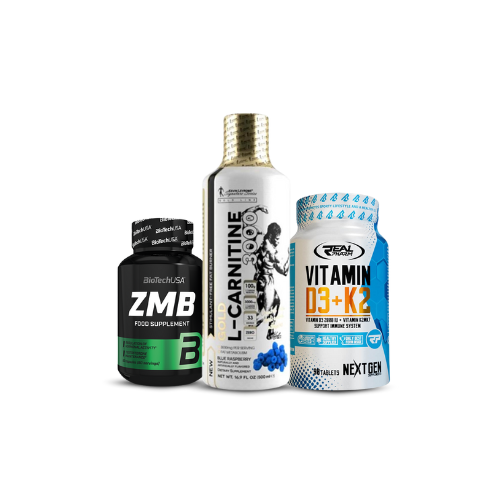 ZMB & L-Carnitine 3000 & Vitamin D3 + K2