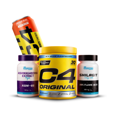 C4 Original & Shilajit + Ashwagandha + C4 Drink
