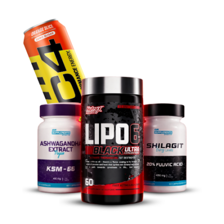 Lipo 6 & Ashwagandha + Shilajit + C4 Drink