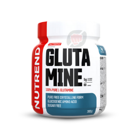 Glutamine de Nutrend est un acide aminé essentiel pour la récupération musculaire, la santé immunitaire et la régénération du tissu musculaire