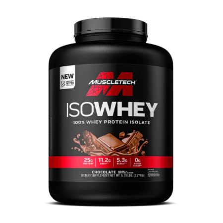 MuscleTech ISO Whey protéine premium pour prise de muscle et récupération post-entraînement