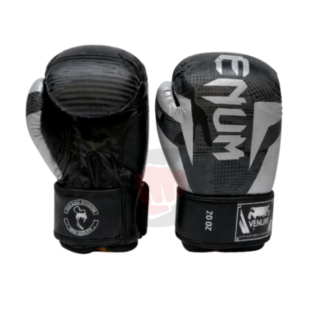Gants de boxe Venum Challenger 2.0 noir et gris avec mousse multi densité pour protection et entraînement